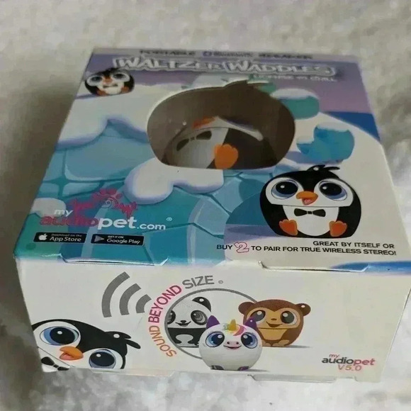Introducing the My Audio Pet Waltzer Waddles Portable Bluetooth Speaker, perfect - Picture 4 of 6